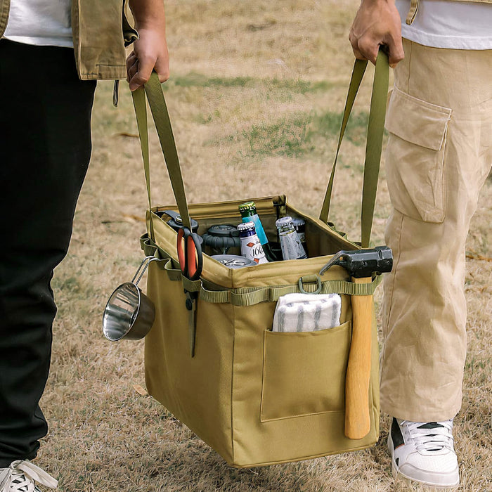 Collapsible Metal Frame Carry Box