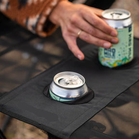 Folding Camping Table with Cupholders