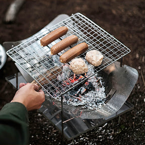 Foldable Fire Pit Grill