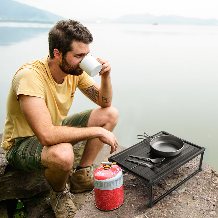 Folding Ground Table & Windshield