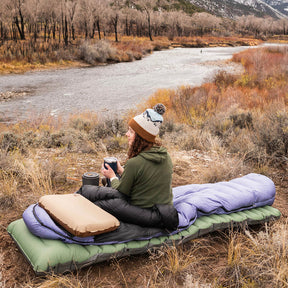 Air Sleeping Pad (Built-in Pillow)