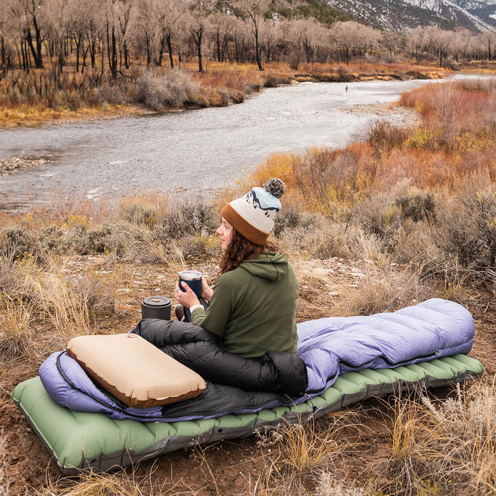 Air Sleeping Pad (Built-in Pillow)